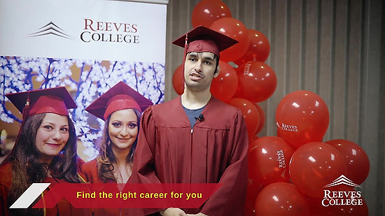 Reeves College, Lloydminster graduation testimonial